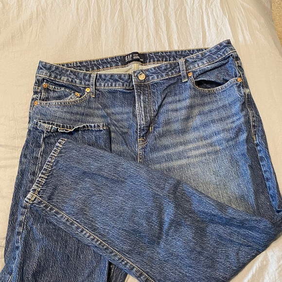 Gap Womens Universal Slim Boyfriend Jean Size‎ 18/34R - Picture 3 of 7